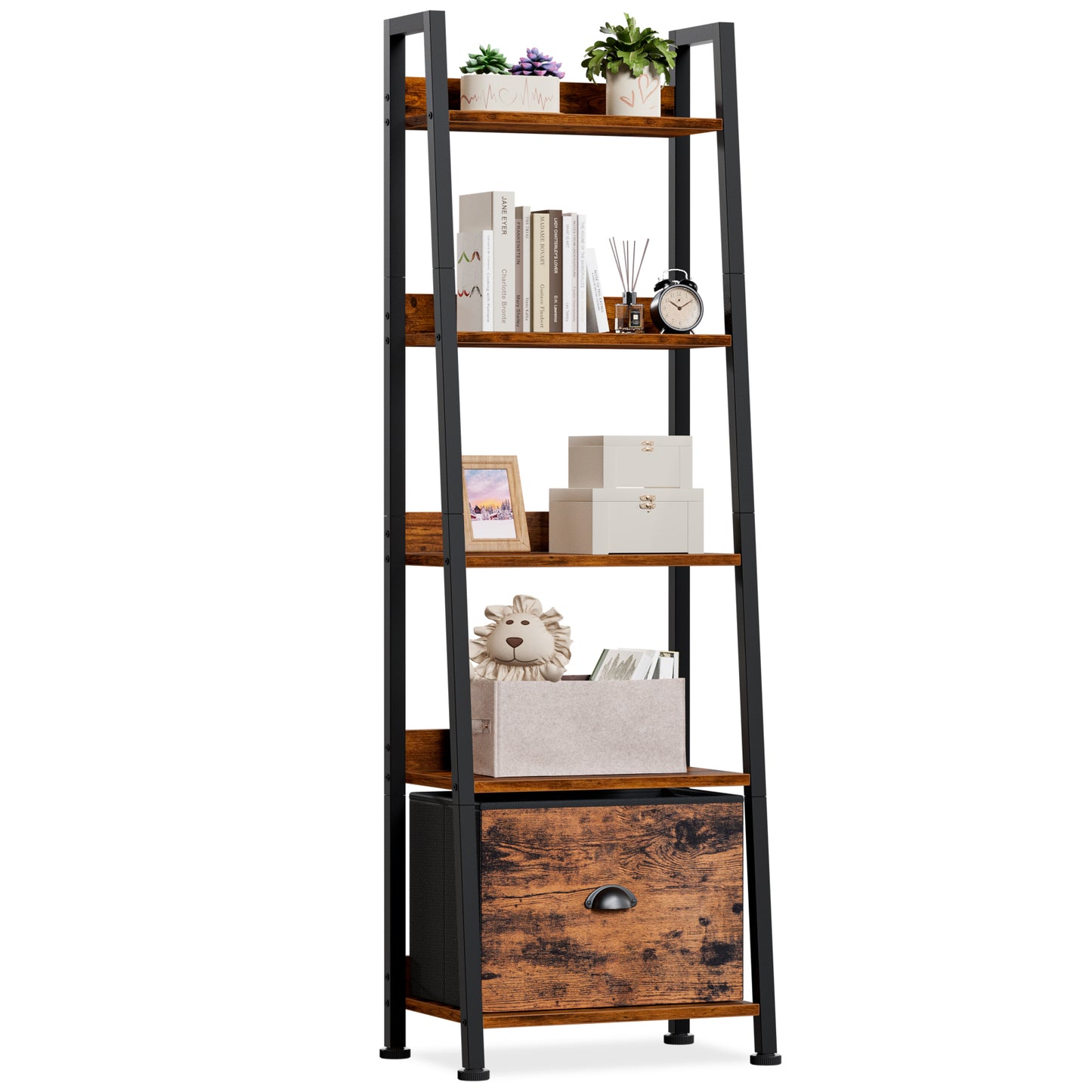 Furologee 5-Tier Ladder Shelf