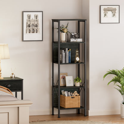 Furologee Bookshelf with Back